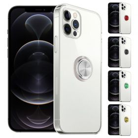 Fitcase iPhone 12 Pro Max Gross Ring Şeffaf Arka Kapak Kılıf