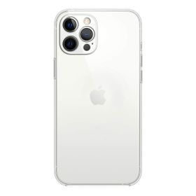 Fitcase iPhone 12 Pro Max Kamera Korumalı Silikon Şeffaf Arka Kapak Kılıf