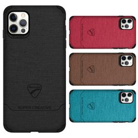 Fitcase iPhone 12 Pro Max Super Fabric Arka Kapak Kılıf