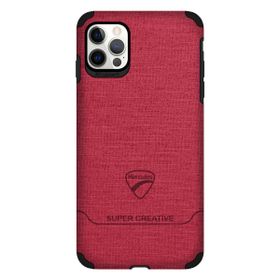 Fitcase iPhone 12 Pro Max Super Fabric Arka Kapak Kılıf