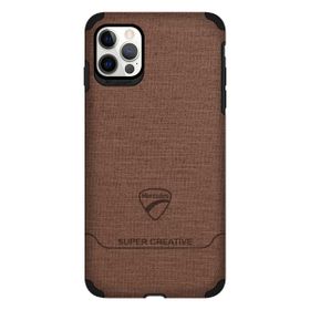 Fitcase iPhone 12 Pro Max Super Fabric Arka Kapak Kılıf
