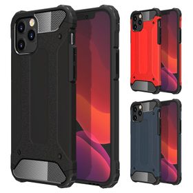 Fitcase iPhone 12 Pro Max Zırh Tank Tam Koruma Arka Kapak