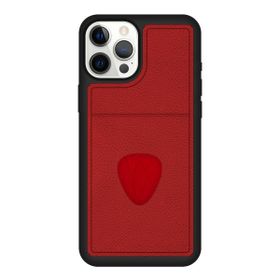 Fitcase iPhone 12 Pro Proda Deri Tek Kartlık Cepli Kapak Kılıf