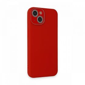Fitcase iPhone 13 Glass Kamera Korumalı Lansman Silikon Kapak