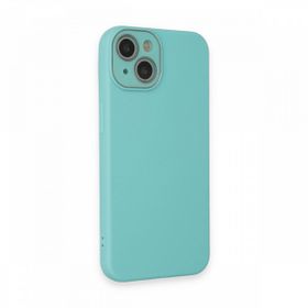 Fitcase iPhone 13 Glass Kamera Korumalı Lansman Silikon Kapak
