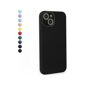 Fitcase iPhone 13 Glass Kamera Korumalı Lansman Silikon Kapak