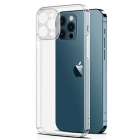 Fitcase iPhone 13 Pro Kamera Korumalı Silikon Kapak Şeffaf Kılıf