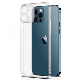 Fitcase iPhone 13 Pro Kamera Korumalı Silikon Kapak Şeffaf Kılıf