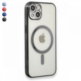 Fitcase iPhone 14 Magsafe Özellikli Lazer Silikon Kapak Kılıf
