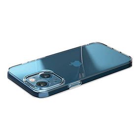 Fitcase iPhone 14 Plus Kamera Korumalı Şeffaf Arka Silikon Cep Telefonu Kılıfı