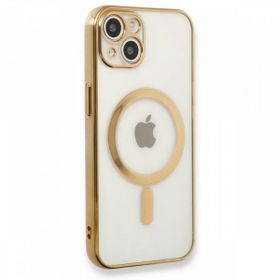 Fitcase iPhone 14 Plus Magsafe Özellikli Lazer Silikon Kapak Kılıf