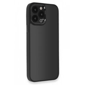 Fitcase iPhone 14 Pro Max Freya Lazer Lens Kamera Çerçeveli Silikon Kapak Kılıf