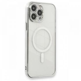 Fitcase iPhone 14 Pro Max Magsafe Özellikli Lazer Silikon Kapak Kılıf