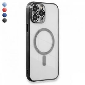 Fitcase iPhone 14 Pro Max Magsafe Özellikli Lazer Silikon Kapak Kılıf