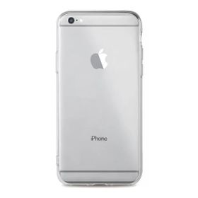 Fitcase iPhone 6 6S Kamera Korumalı Şeffaf Arka Silikon Cep Telefonu Kılıfı