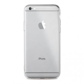 Fitcase iPhone 6 6S Kamera Korumalı Şeffaf Arka Silikon Cep Telefonu Kılıfı