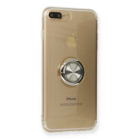 Fitcase iPhone 7 Plus 8 Plus Gross Ring Şeffaf Arka Kapak Kılıf