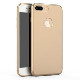 Fitcase Iphone 7 Plus Golden Frame Gold Arka Kapak