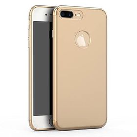 Fitcase Iphone 7 Plus Golden Frame Gold Arka Kapak