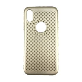 FitCase Iphone X Point Gold Arka Kapak