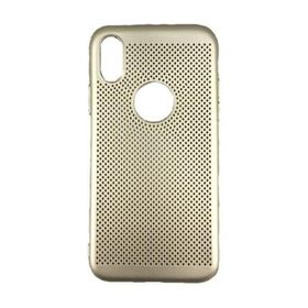 FitCase Iphone X Point Gold Arka Kapak