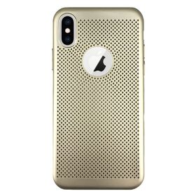FitCase Iphone X Point Gold Arka Kapak