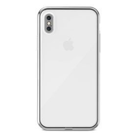 Fitcase iPhone XS Max Kamera Korumalı Silikon Şeffaf Arka Kapak Kılıf