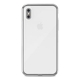 Fitcase iPhone XS Max Kamera Korumalı Silikon Şeffaf Arka Kapak Kılıf