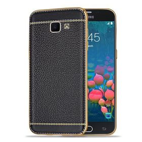 Fitcase Laser Elegant Galaxy J5 Prime Siyah Silikon Arka Kapak