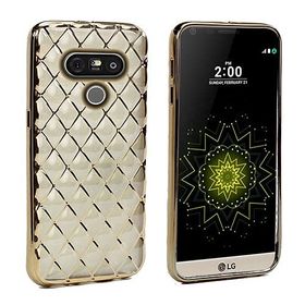 Fitcase Laser Lg G5 H850 Gold Baklava Desenli
