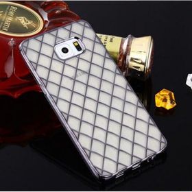 Fitcase Laser Samsung S6 G920 Silver Baklava Desenli