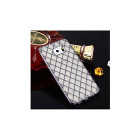 Fitcase Laser Samsung S6 G920 Silver Baklava Desenli