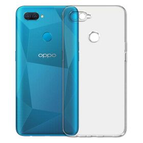 Fitcase Oppo A12 Kamera Korumalı Silikon Şeffaf Kapak Kılıf