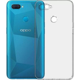 Fitcase Oppo A12 Kamera Korumalı Silikon Şeffaf Kapak Kılıf