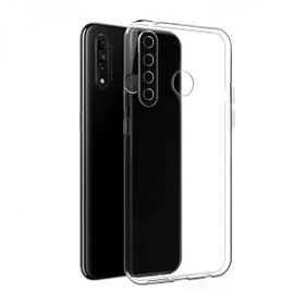 Fitcase Oppo A31 Kılıf Toz Koruma Tıpalı Şeffaf Arka Kapak