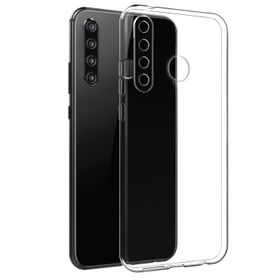 Fitcase Oppo A31 Kılıf Toz Koruma Tıpalı Şeffaf Arka Kapak