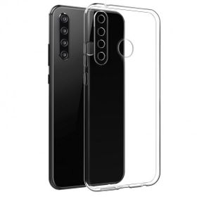Fitcase Oppo A31 Kılıf Toz Koruma Tıpalı Şeffaf Arka Kapak