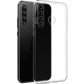 Fitcase Oppo A31 Kılıf Toz Koruma Tıpalı Şeffaf Arka Kapak
