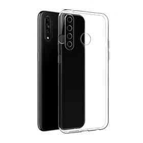 Fitcase Oppo A31 Kılıf Toz Koruma Tıpalı Şeffaf Arka Kapak