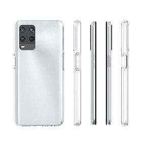 Fitcase Oppo A54 Kamera Korumalı Silikon Şeffaf Arka Kapak Kılıf