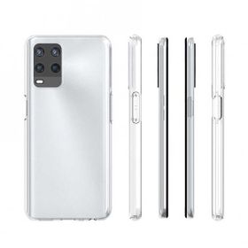Fitcase Oppo A54 Kamera Korumalı Silikon Şeffaf Arka Kapak Kılıf