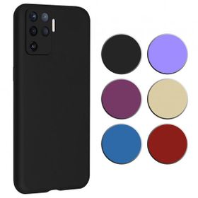 Fitcase Oppo Reno 5 Lite Premiums Silikon Cep Telefonu Kılıfı