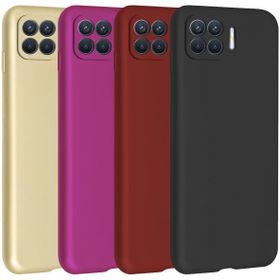 Fitcase Oppo Reno4 Lite Premiums Silikon Cep Telefonu Kılıfı