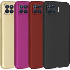 Fitcase Oppo Reno4 Lite Premiums Silikon Cep Telefonu Kılıfı