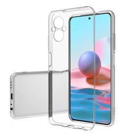 Fitcase Oppo Reno7 Lite 5G Kamera Korumalı Şeffaf Silikon Cep Telefonu Kılıfı