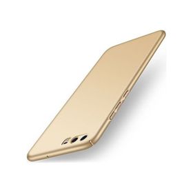 Fitcase Rubber Huawei P10 Sert Arka Kapak Gold Kılıf