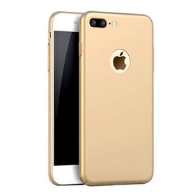 Fitcase Rubber Iphone 7 Gold Arka Kapak