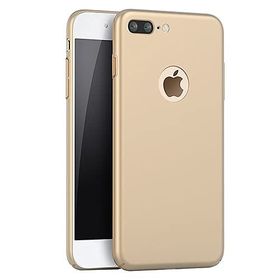 Fitcase Rubber Iphone 7 Gold Arka Kapak