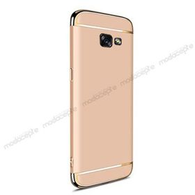 Fitcase Samsung A3 2017 Golden Frame Gold Arka Kapak