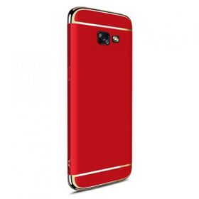 Fitcase Samsung A5 2017 A520 Golden Frame Kırmızı Arka Kapak